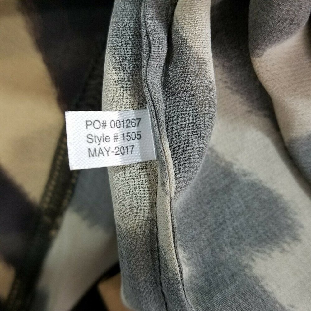 Ruby Ribbon Effortless Top Size Large #1505 Tiger… - image 5